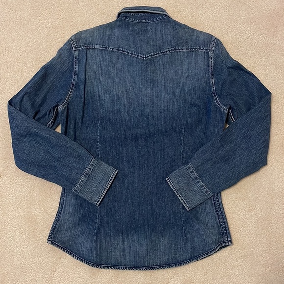 Energie jeans shirt, sz M fit like small - Picture 3 of 4